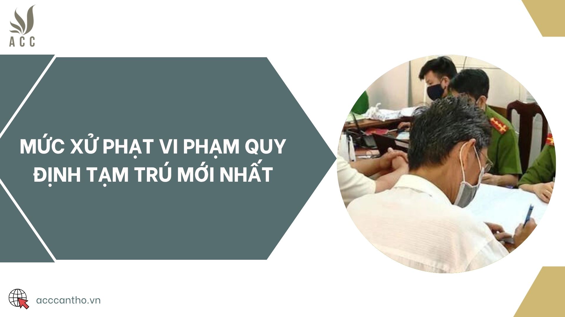 Mức xử phạt vi phạm quy định tạm trú mới nhất