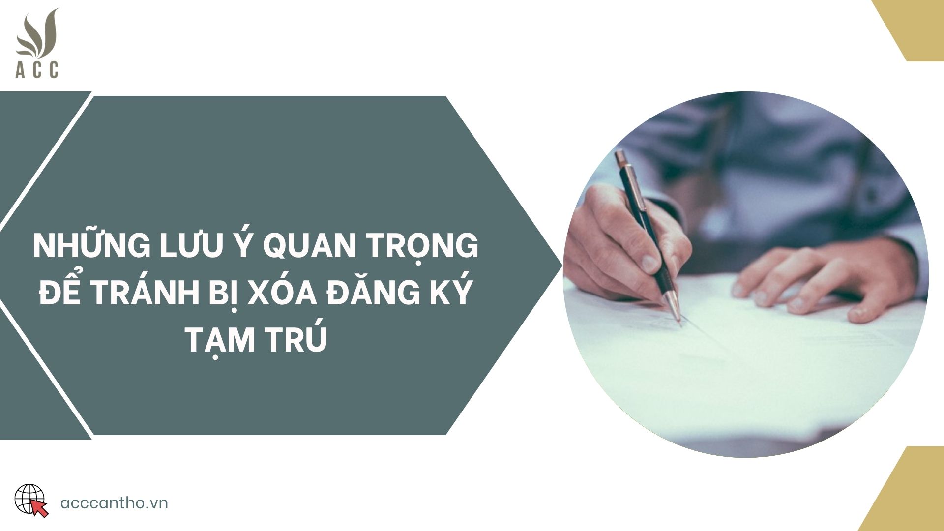 Những lưu ý quan trọng để tránh bị xóa đăng ký tạm trú