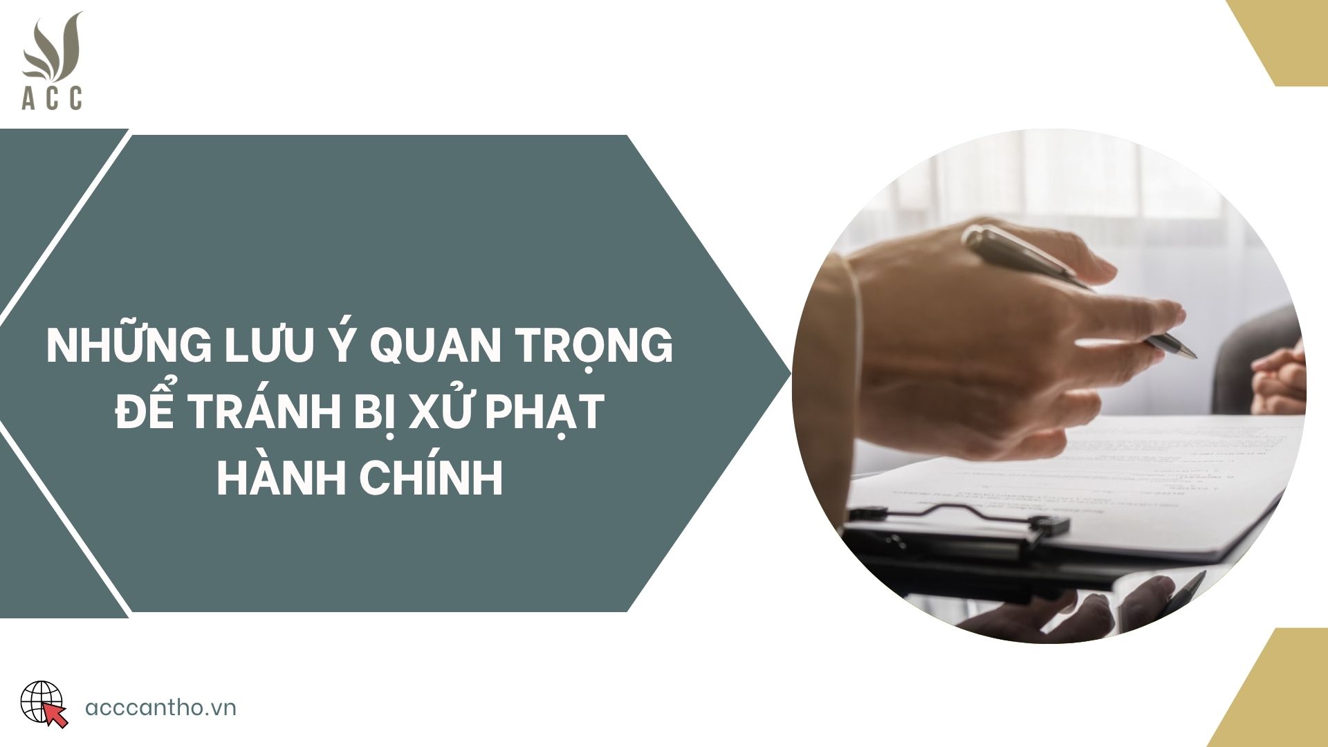 Những lưu ý quan trọng để tránh bị xử phạt hành chính