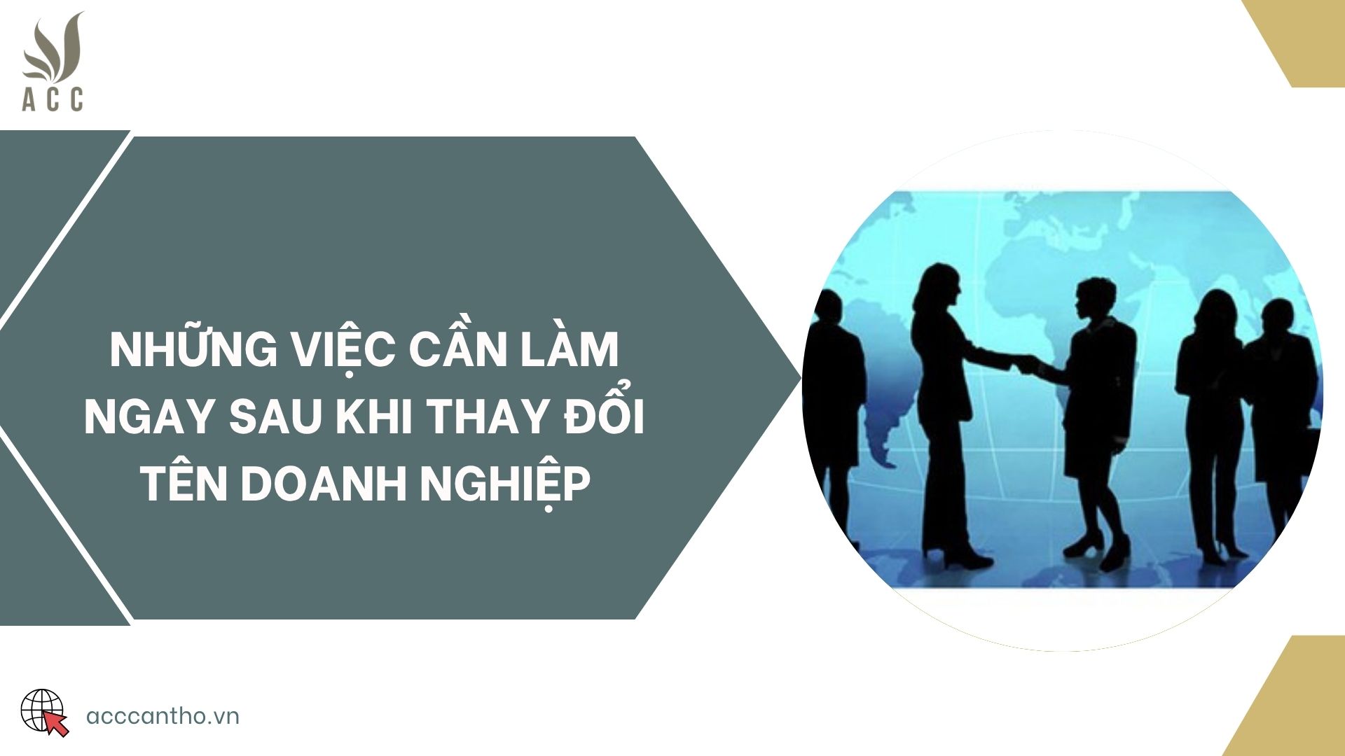 Những việc cần làm ngay sau khi thay đổi tên doanh nghiệp