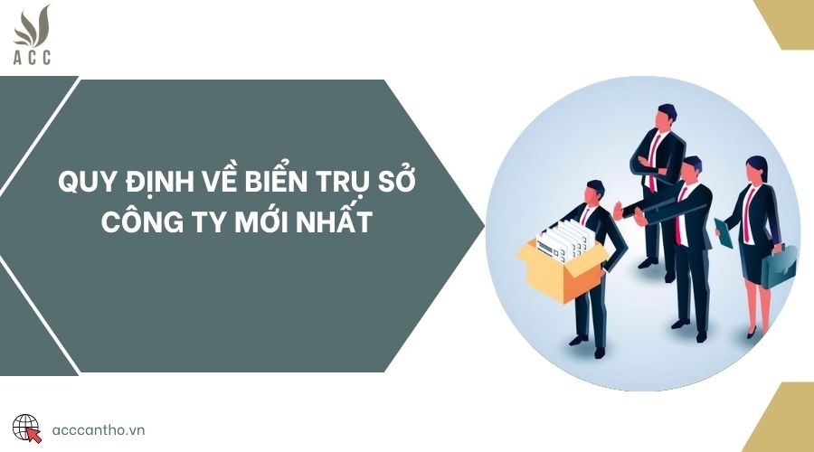 Quy định về biển trụ sở công ty mới nhất