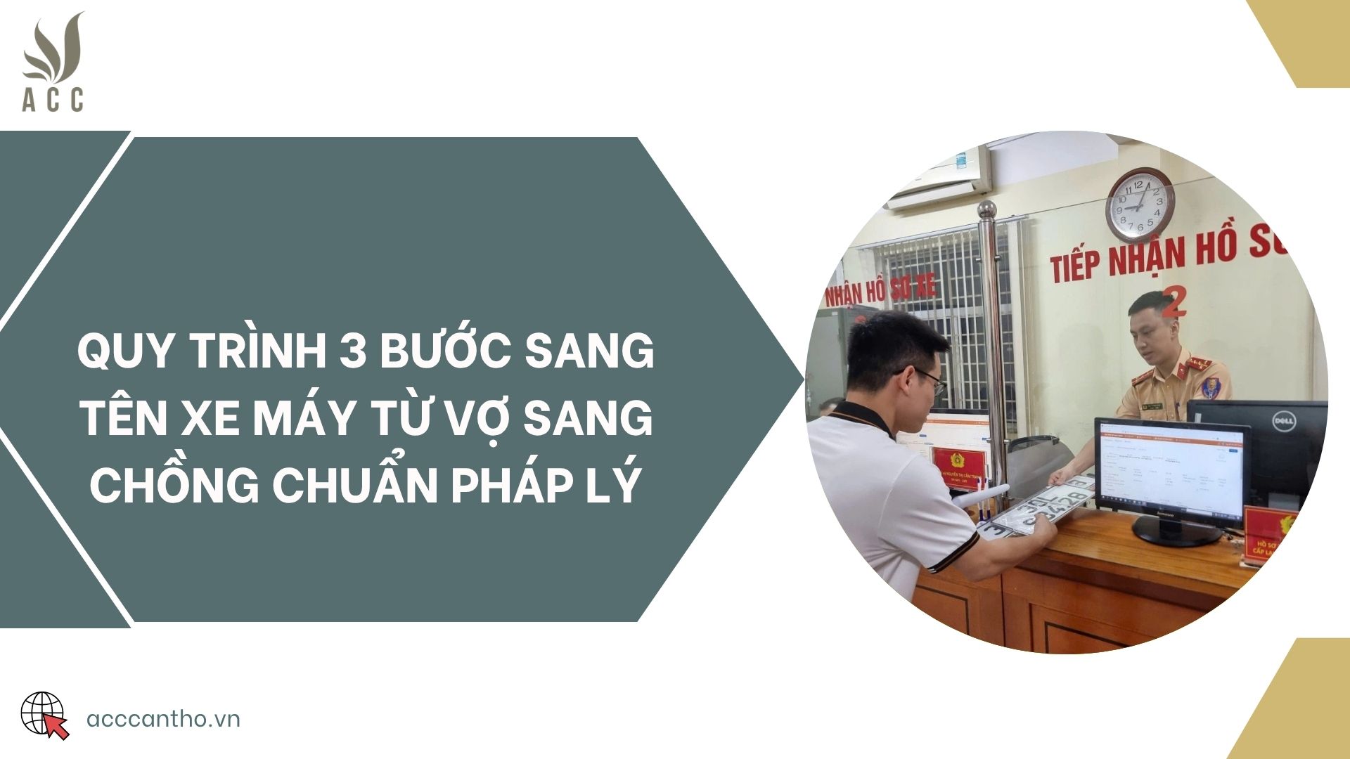 Quy trình 3 bước sang tên xe máy từ vợ sang chồng chuẩn fv88 nhà cái