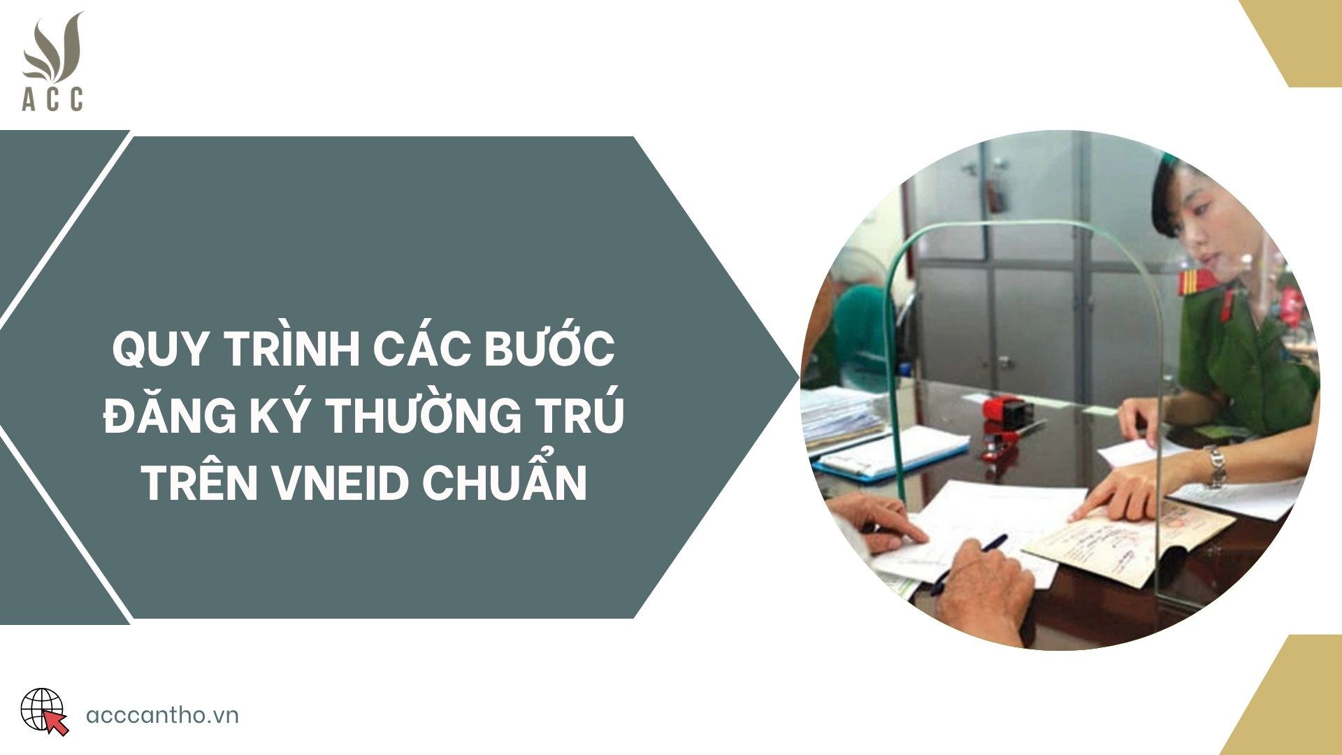 Quy trình các bước đăng ký thường trú trên VNeID chuẩn