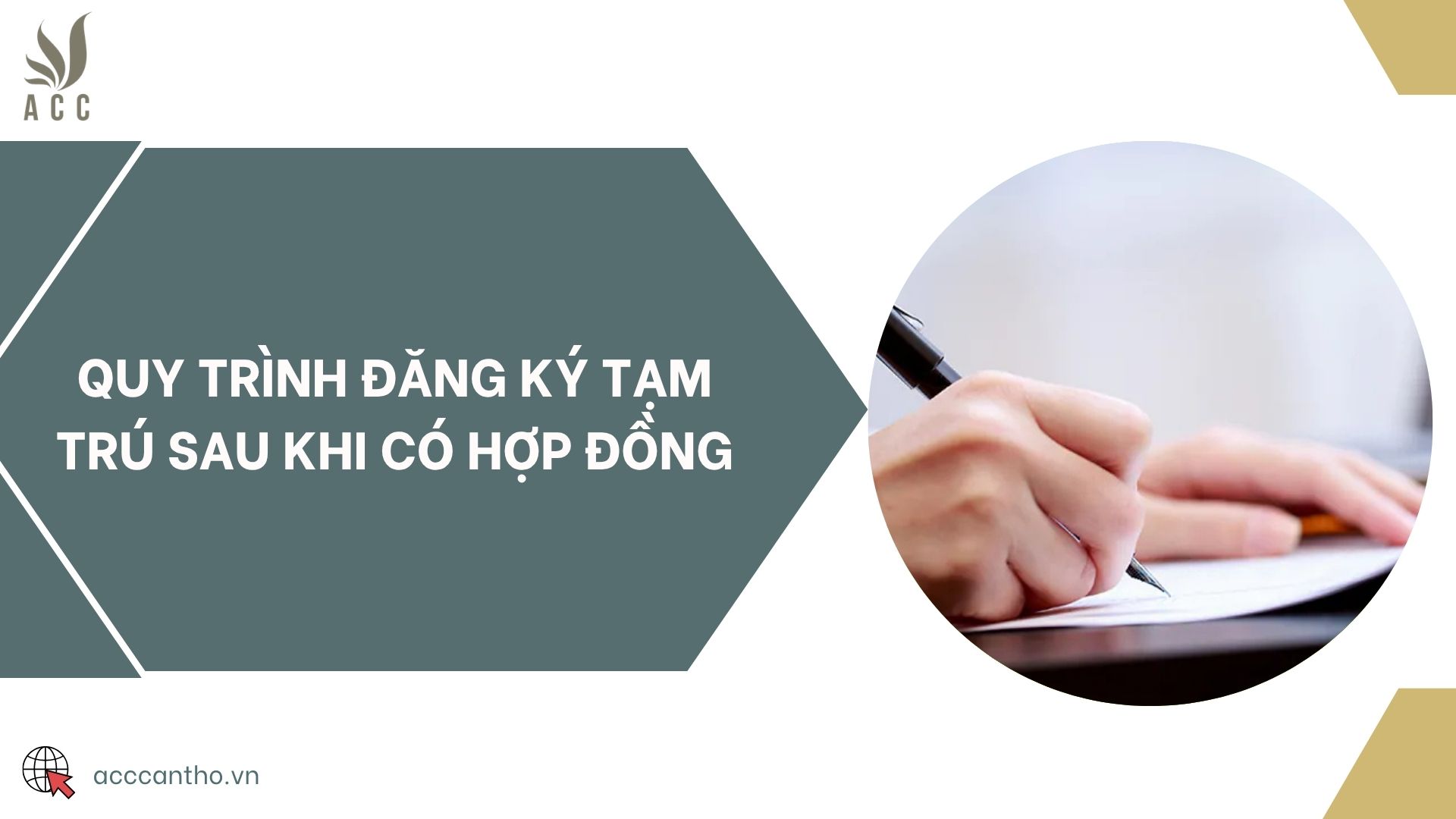 Quy trình đăng ký tạm trú sau khi có hợp đồng