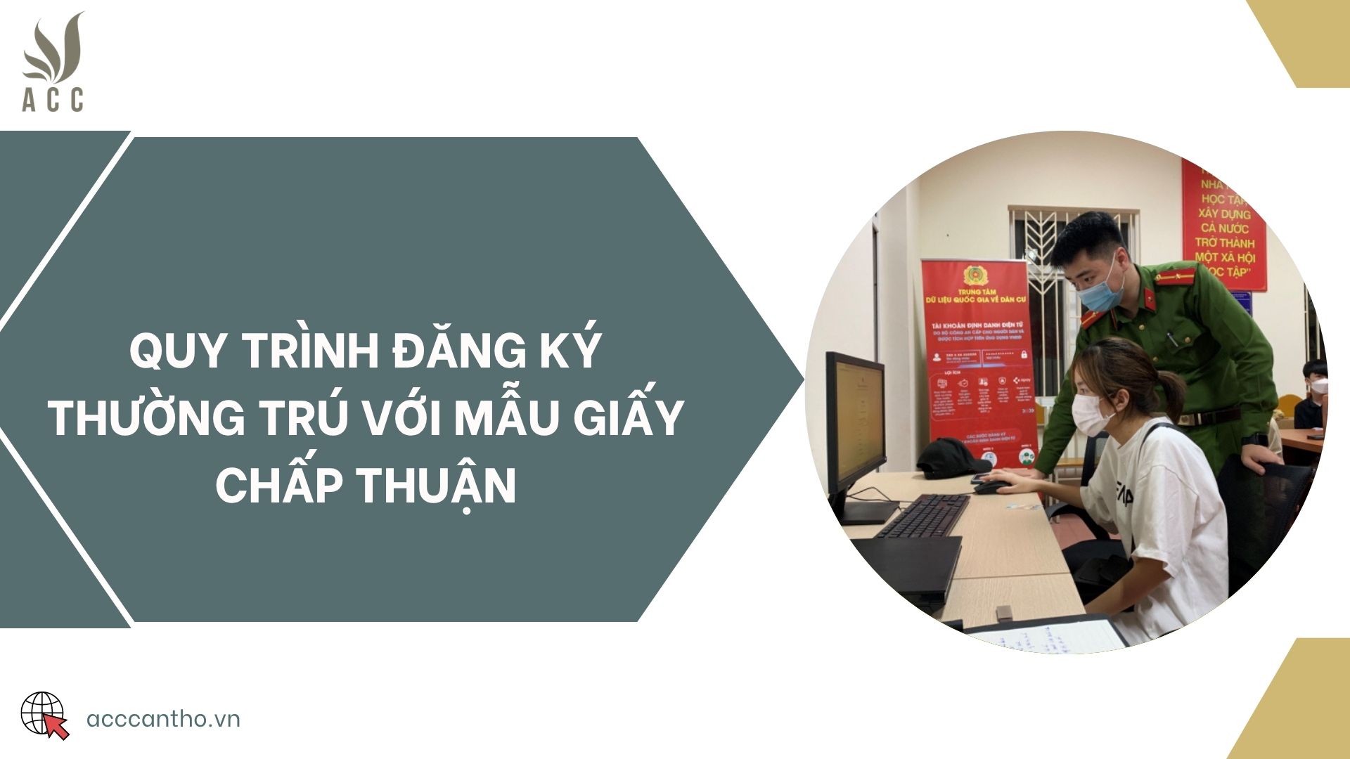 Quy trình đăng ký thường trú với mẫu giấy chấp thuận