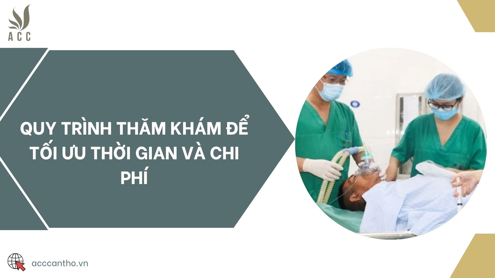 Quy trình thăm khám để tối ưu thời gian và chi phí