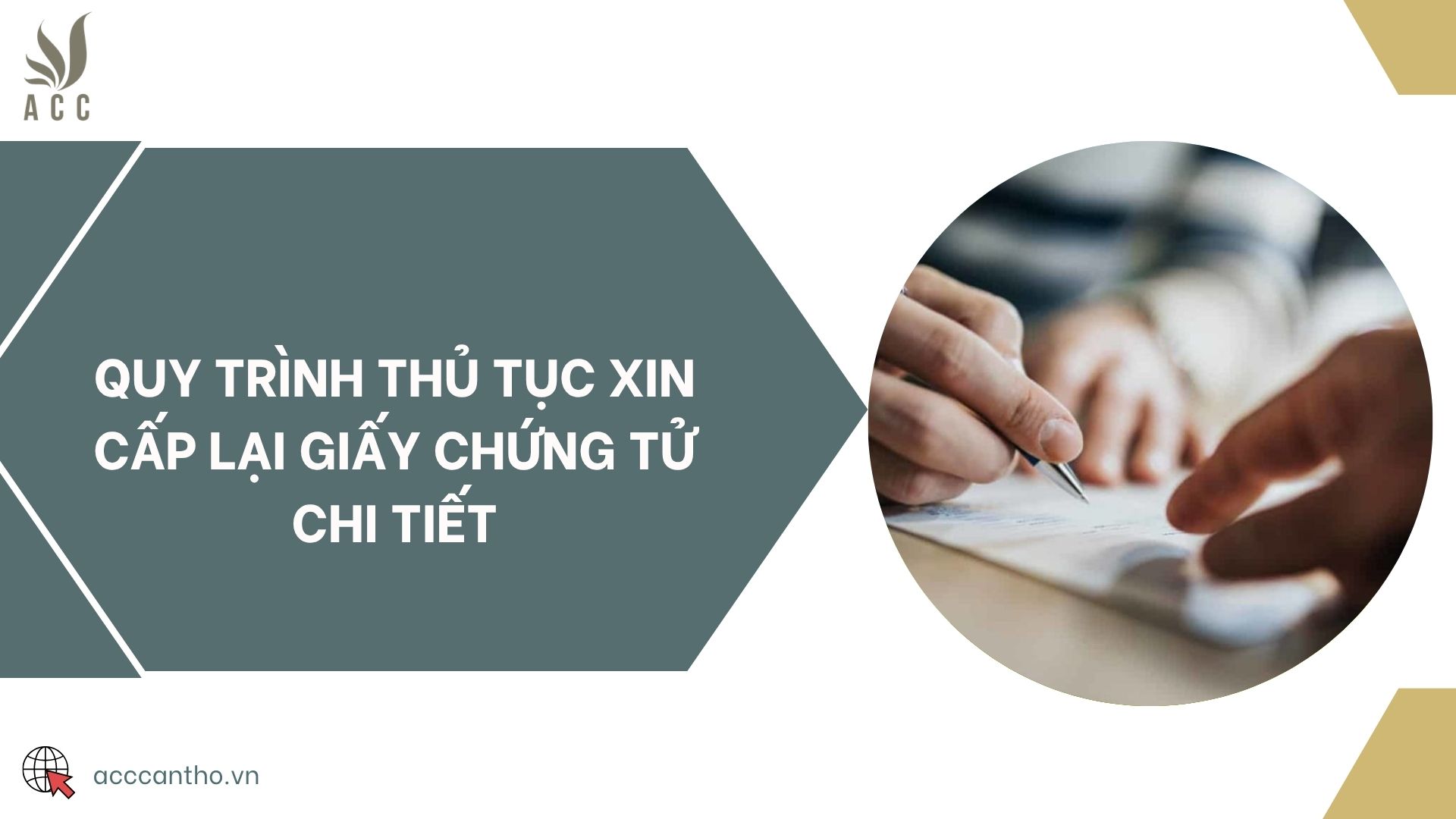 Quy trình thủ tục xin cấp lại giấy chứng tử chi tiết