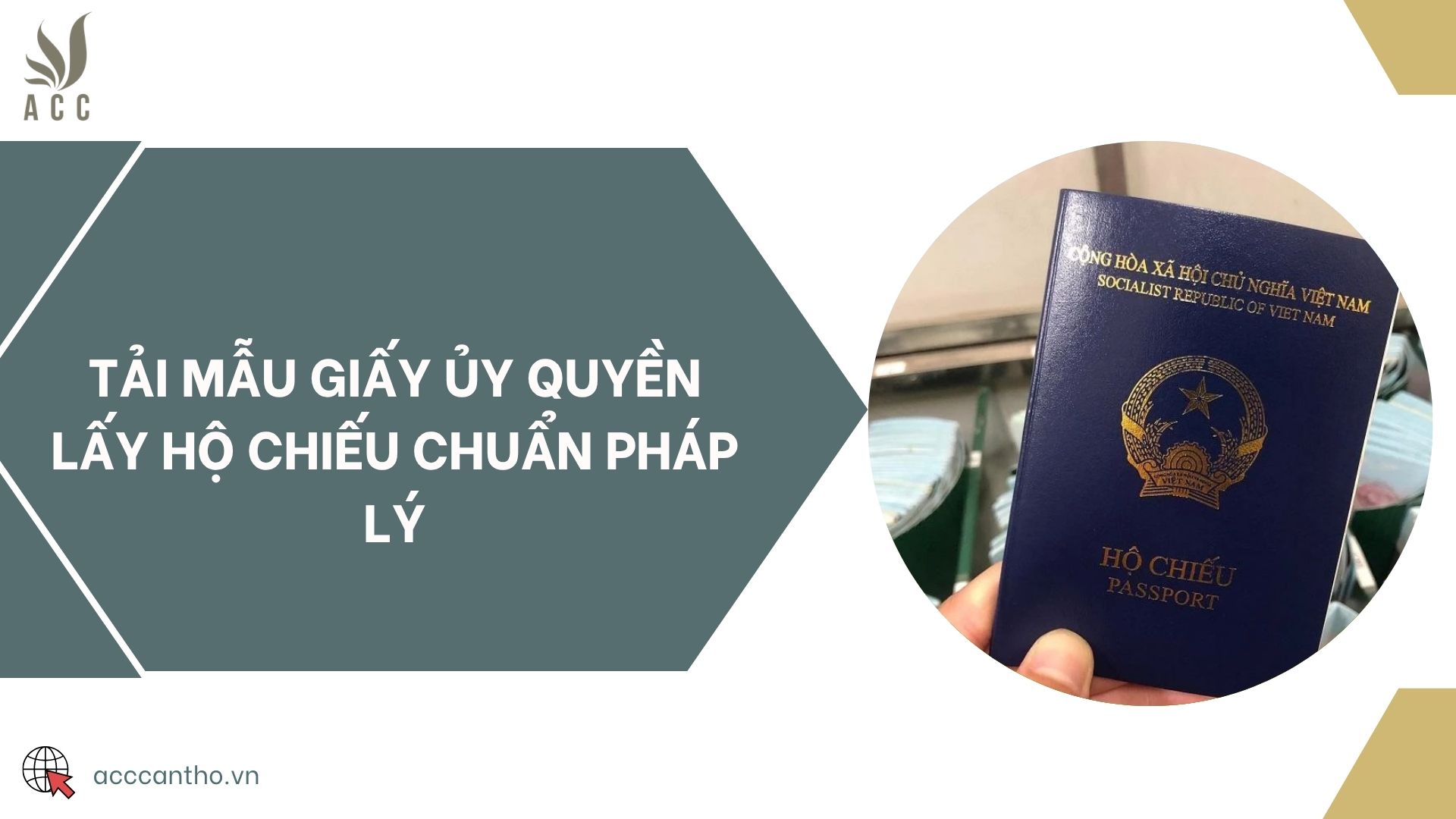 Tải mẫu giấy ủy quyền lấy hộ chiếu chuẩn fv88 nhà cái