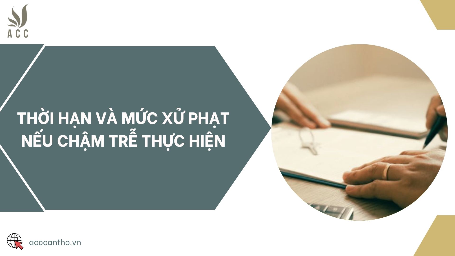 Thời hạn và mức xử phạt nếu chậm trễ thực hiện
