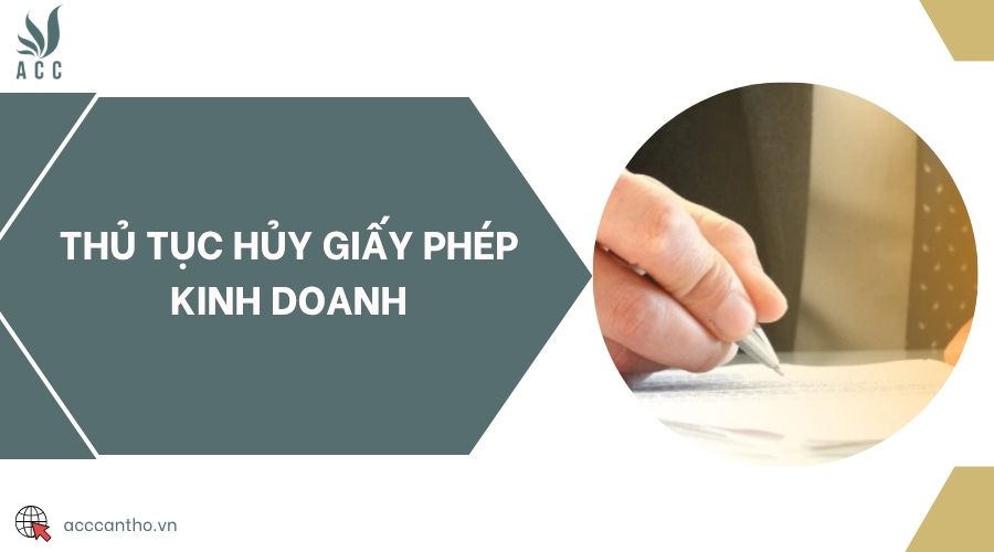 Thủ tục hủy giấy phép fv888