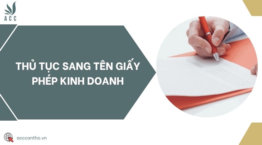Thủ tục sang tên giấy phép fv888