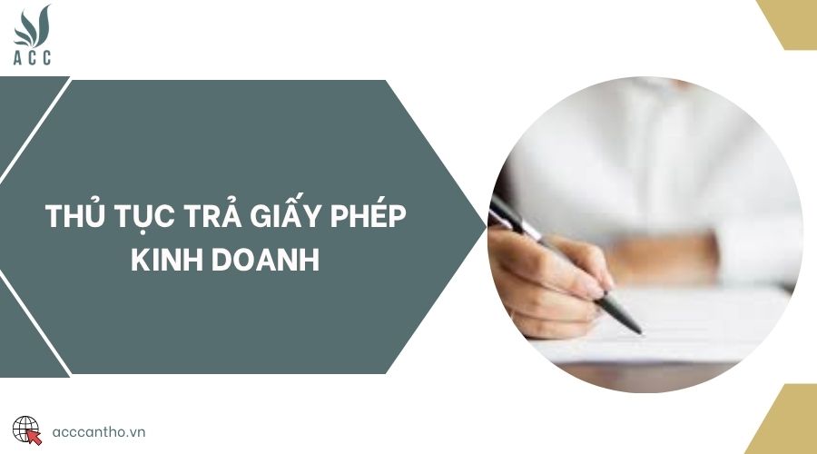 Thủ tục trả giấy phép fv888
