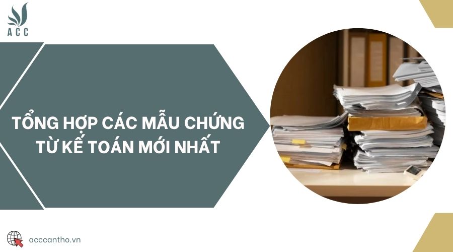 Tổng hợp các mẫu chứng từ kế toán mới nhất