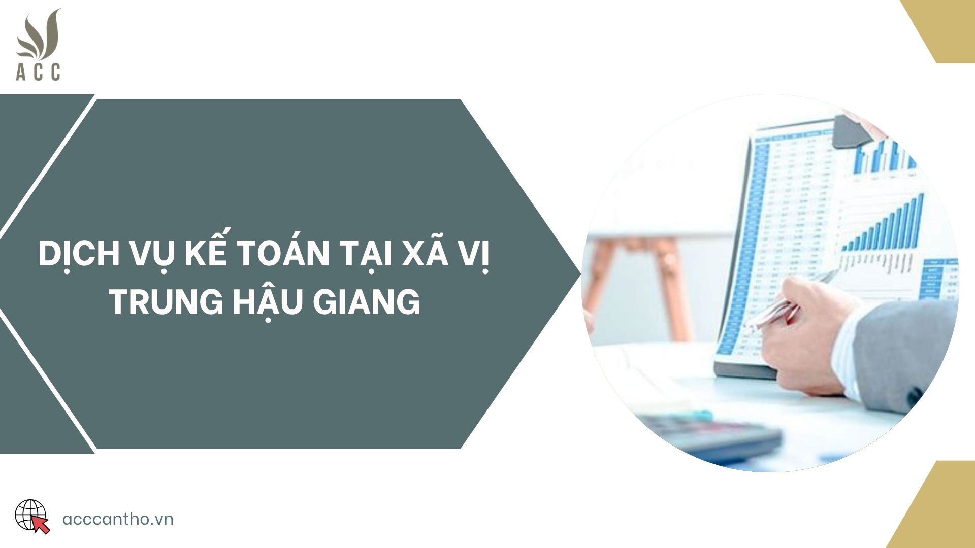 Dịch vụ kế toán tại xã Vị Trung Hậu Giang