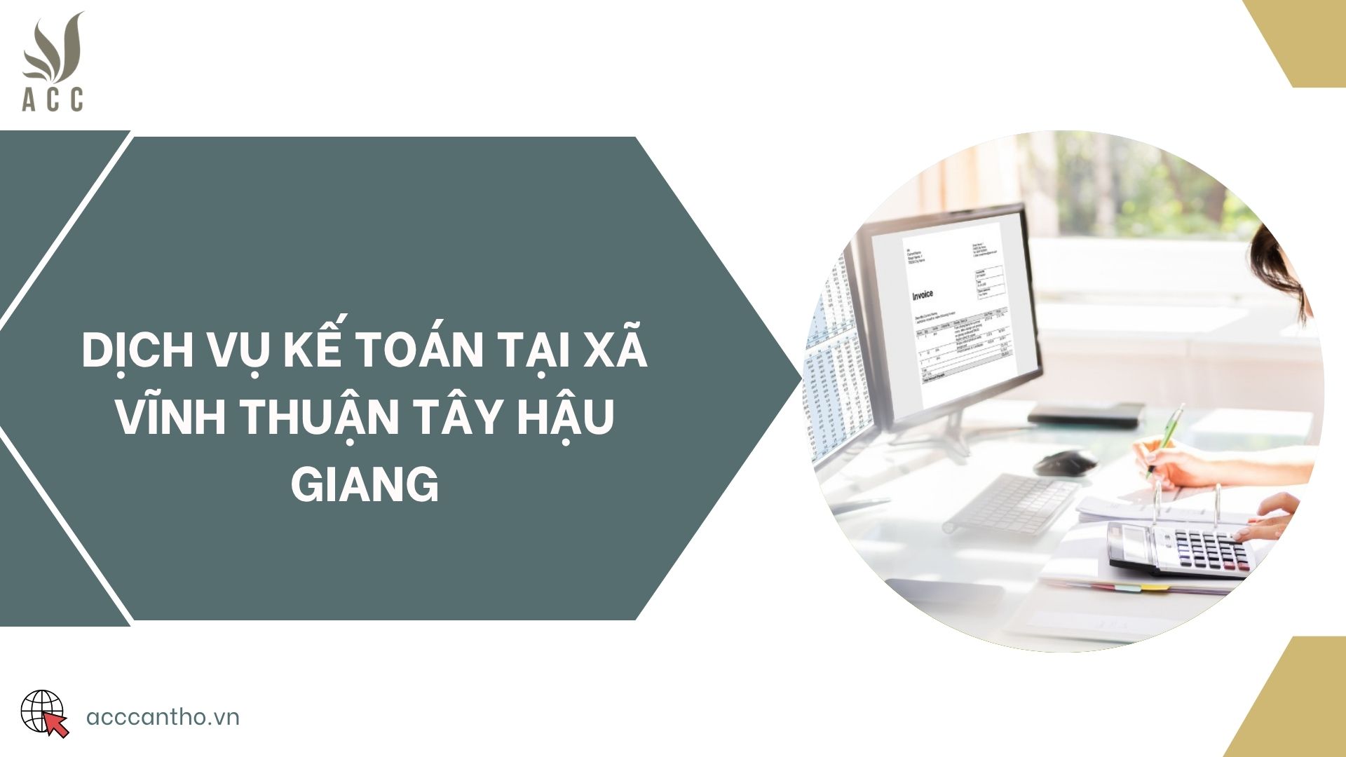 Dịch vụ kế toán tại xã Vĩnh Thuận Tây Hậu Giang