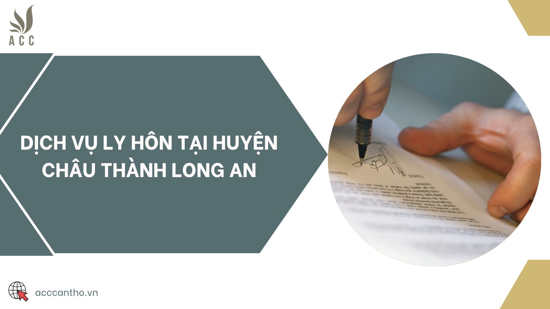 Dịch vụ ly hôn tại huyện Châu Thành Long An