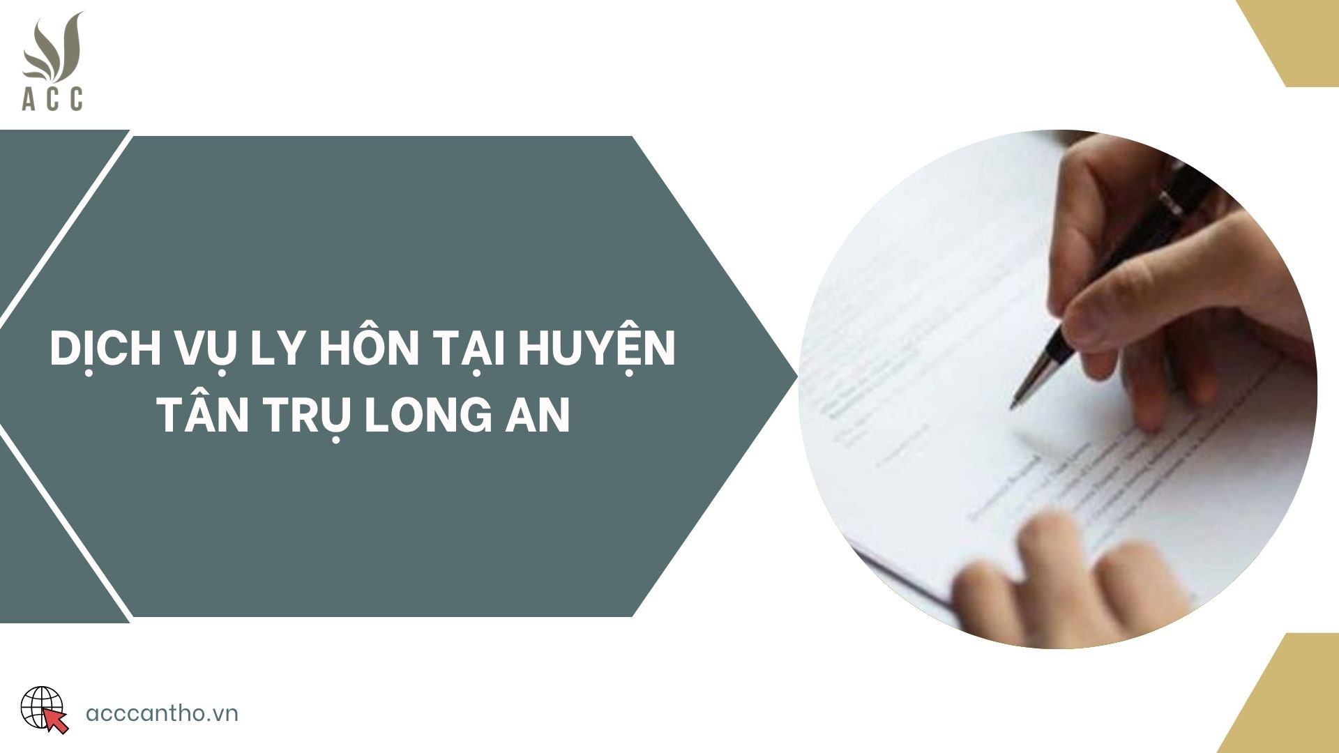 Dịch vụ ly hôn tại huyện Tân Trụ Long An