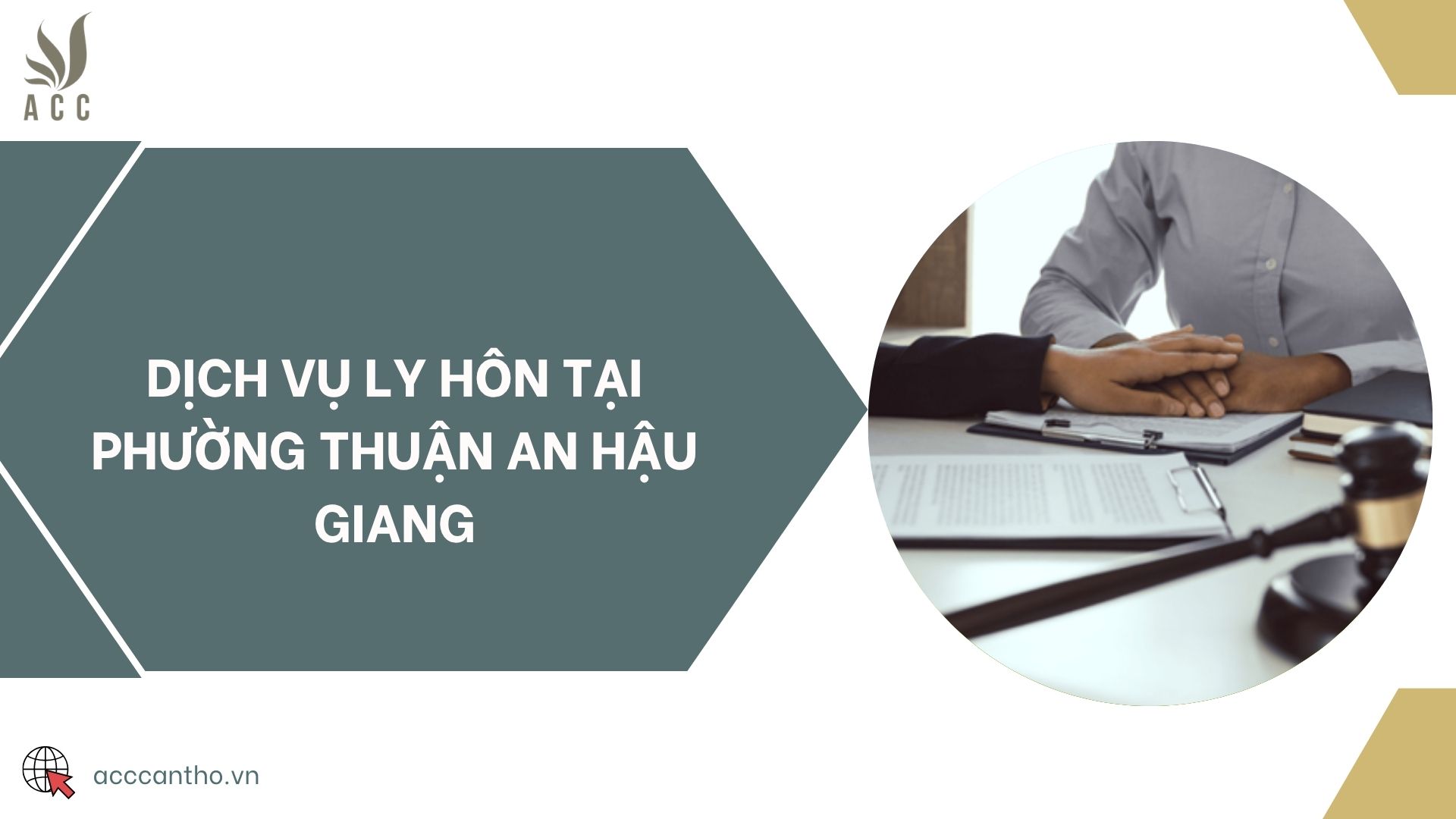 Dịch vụ ly hôn tại phường Thuận An Hậu Giang