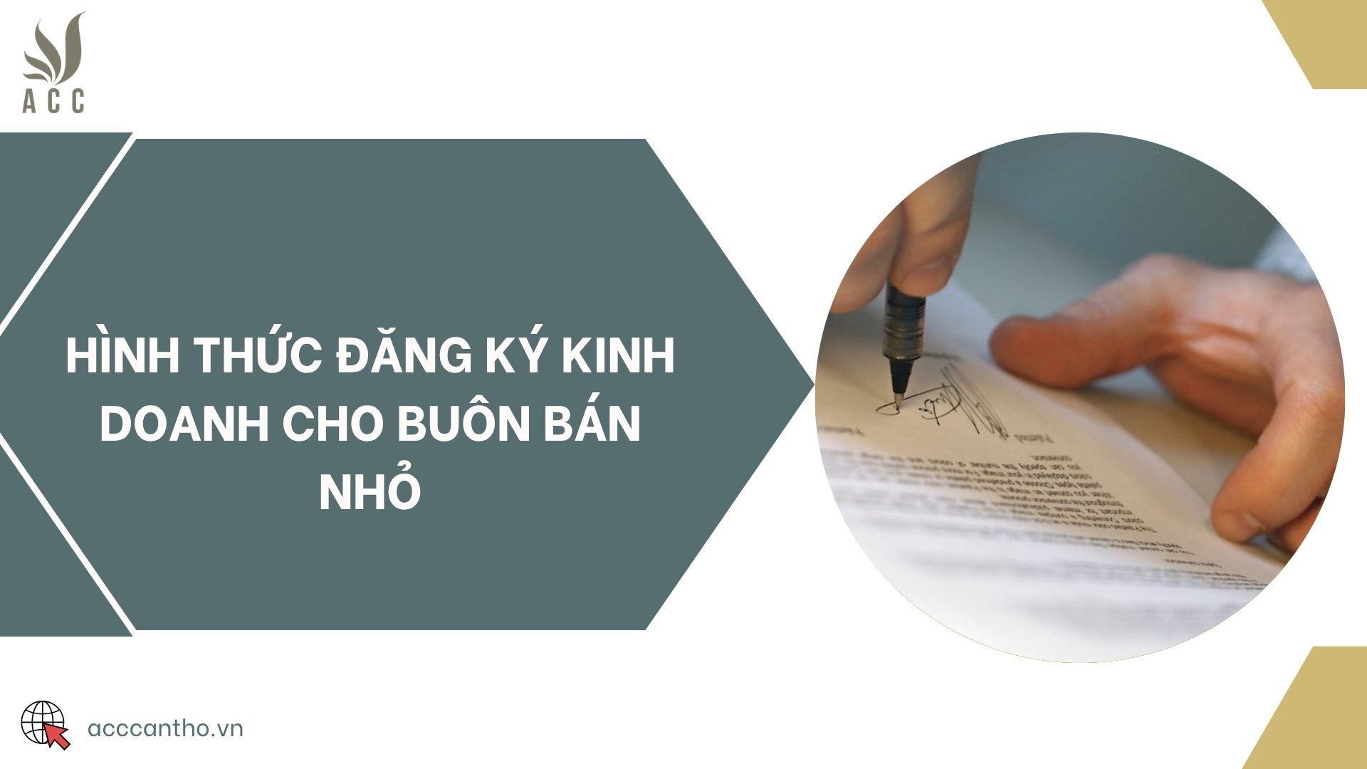 Hình thức đăng ký fv888 cho buôn bán nhỏ