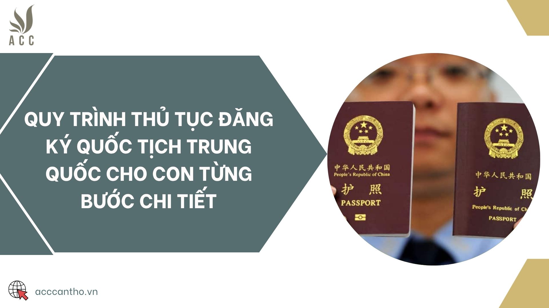 Quy trình thủ tục đăng ký quốc tịch Trung Quốc cho con từng bước chi tiết