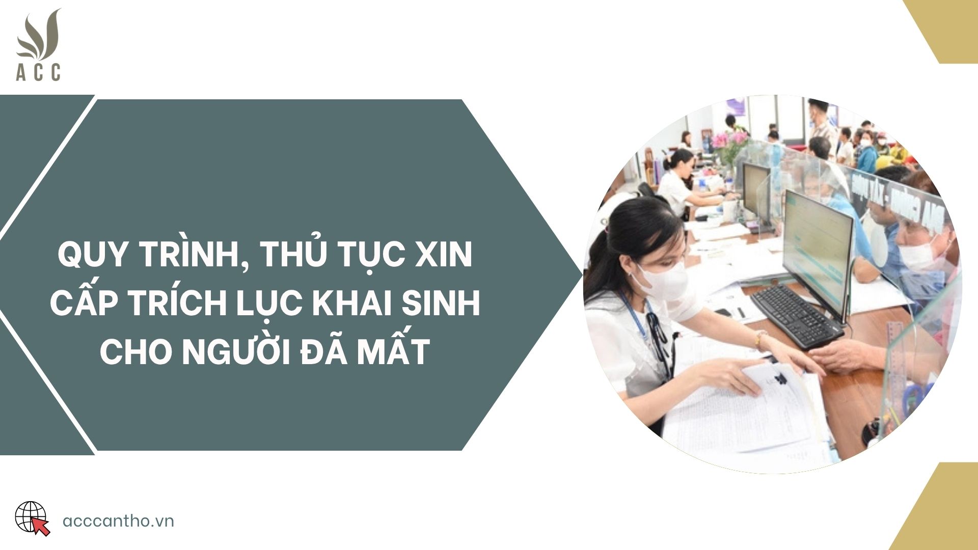 Quy trình, thủ tục xin cấp trích lục khai sinh cho người đã mất