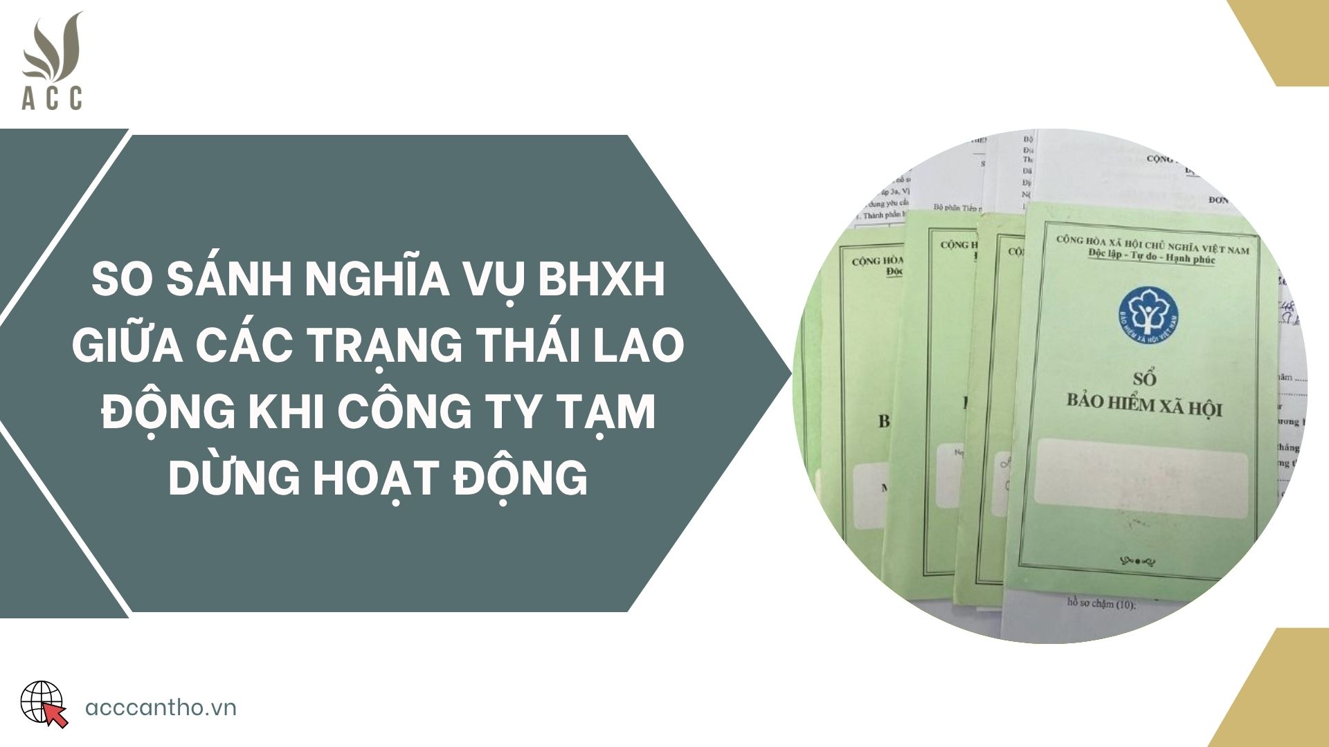 So sánh nghĩa vụ BHXH giữa các trạng thái fv88 link khi công ty tạm dừng hoạt động